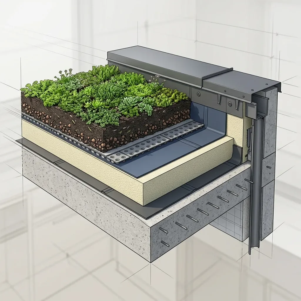 Das moderne Flachdach