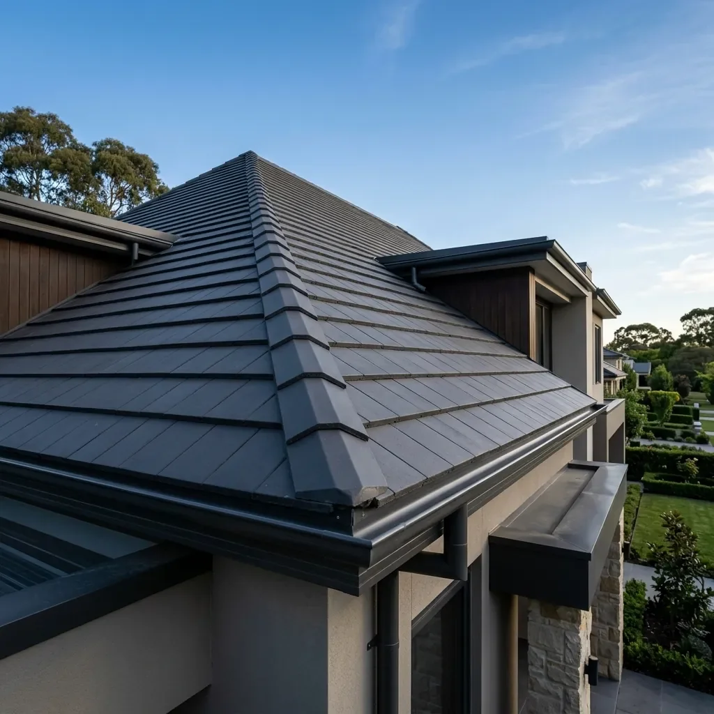 Villa Q - Anthrazit-Präzision