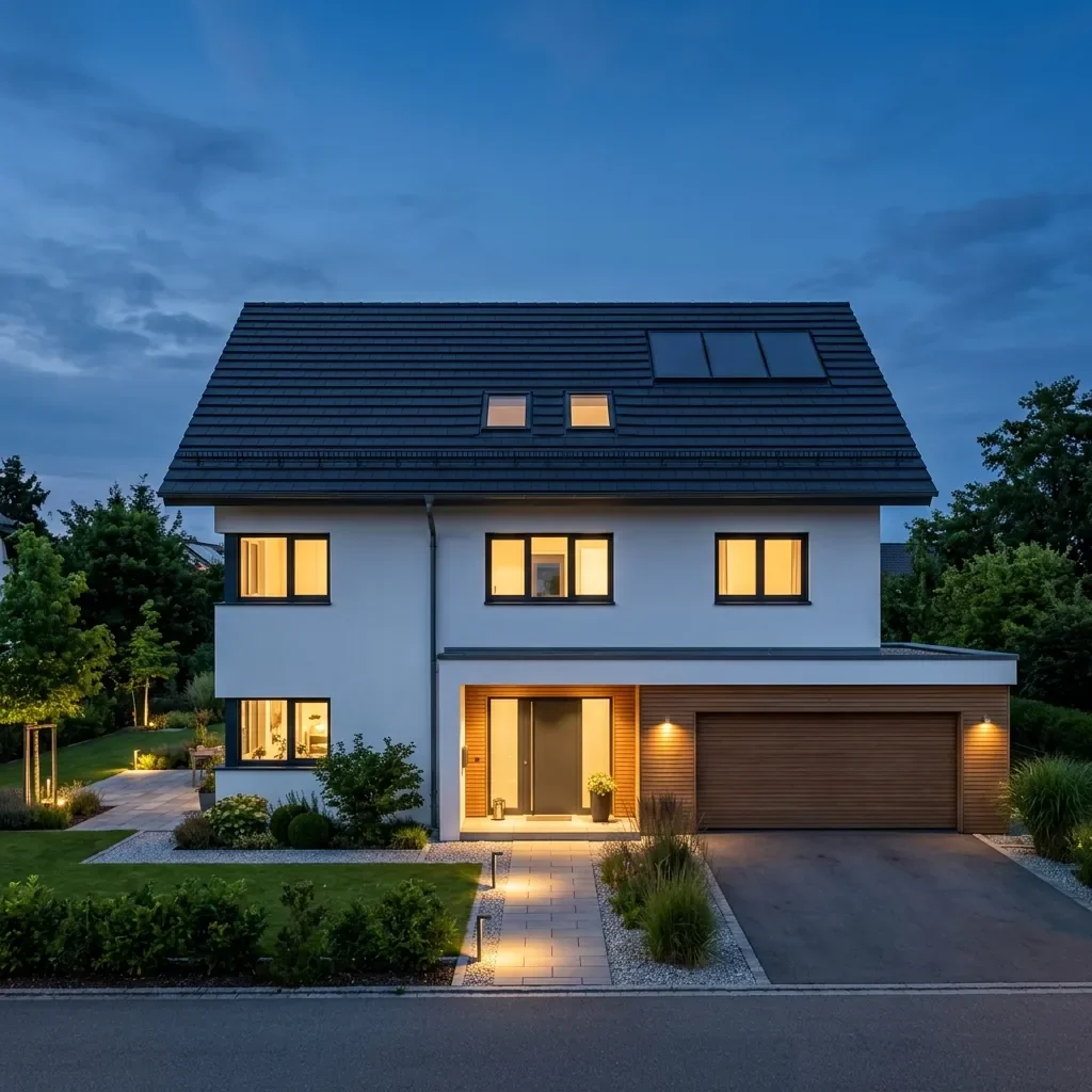 Dachfläche nach der Sanierung (Neuaufbau)