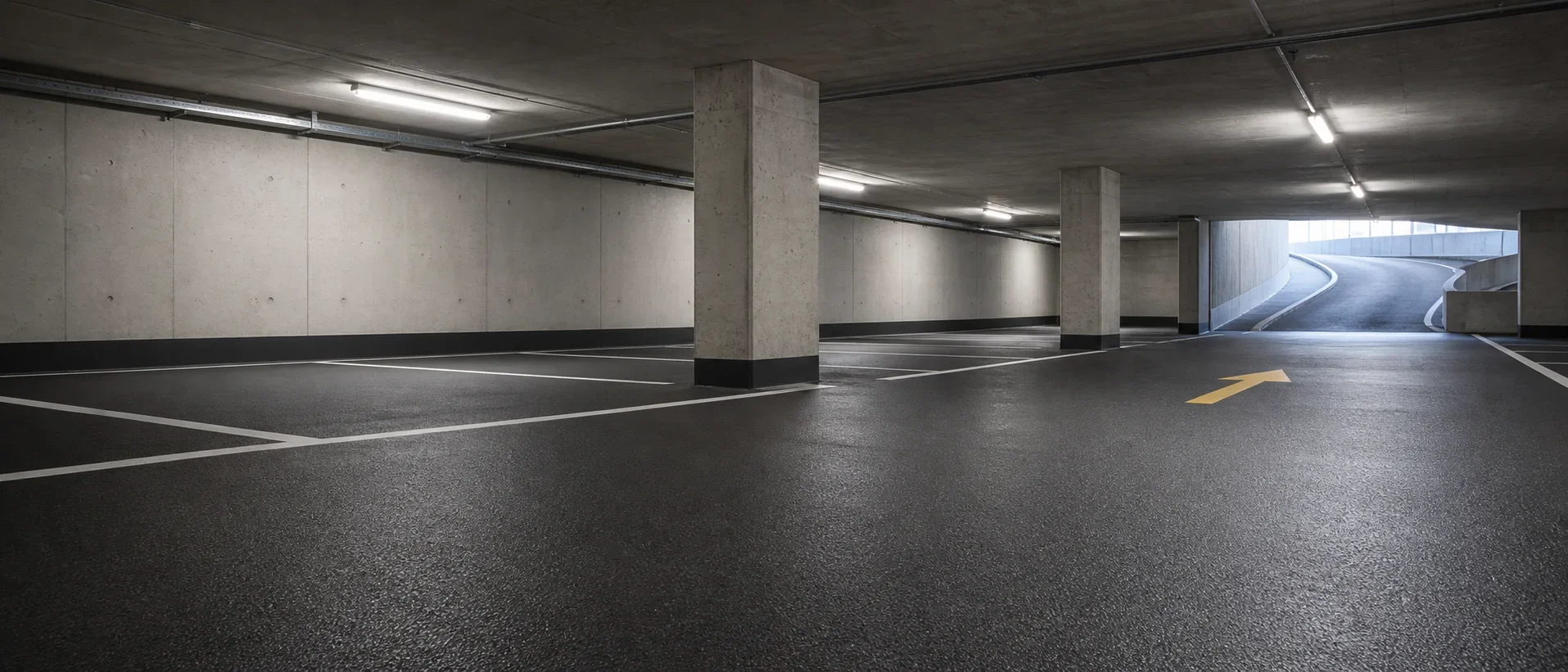 Parkflächenbeschichtung & Betonsanierung