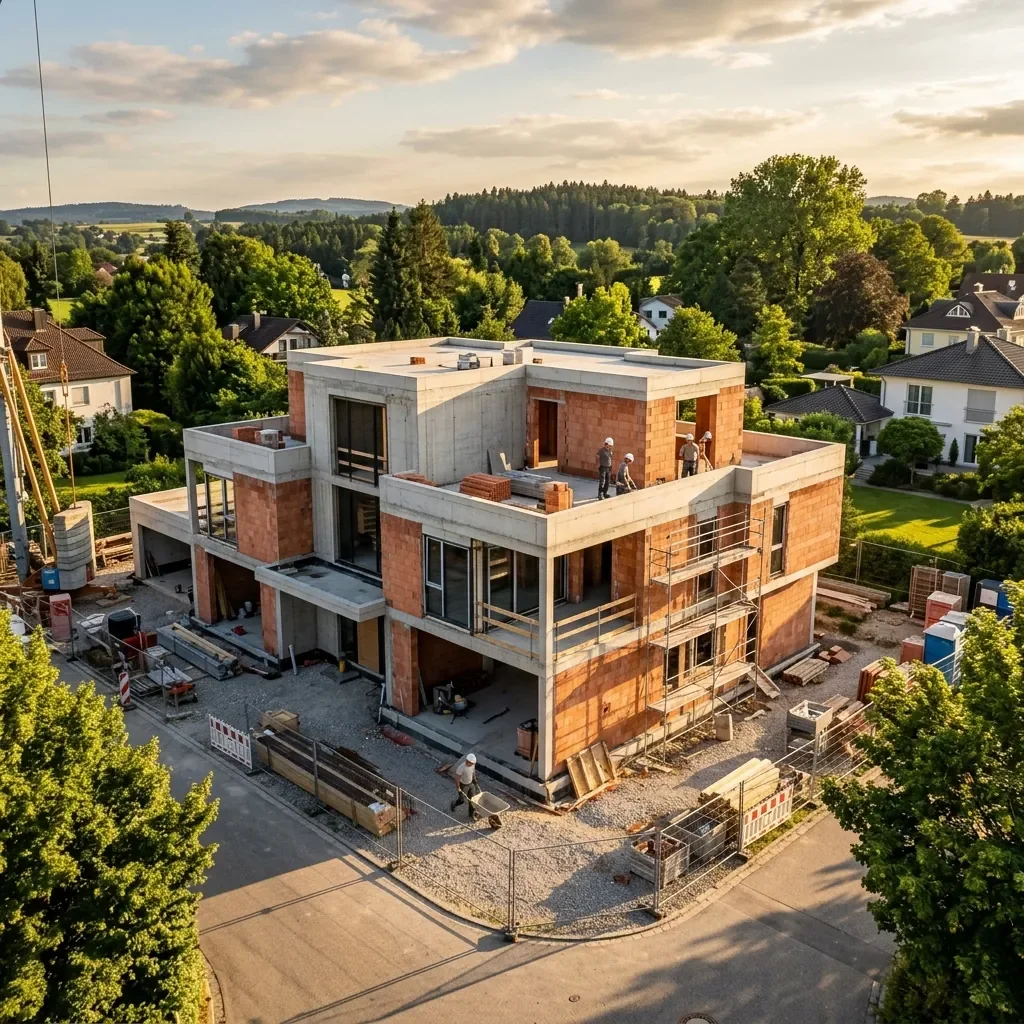 Massivbau Rohbau Fundament Mauerwerk
