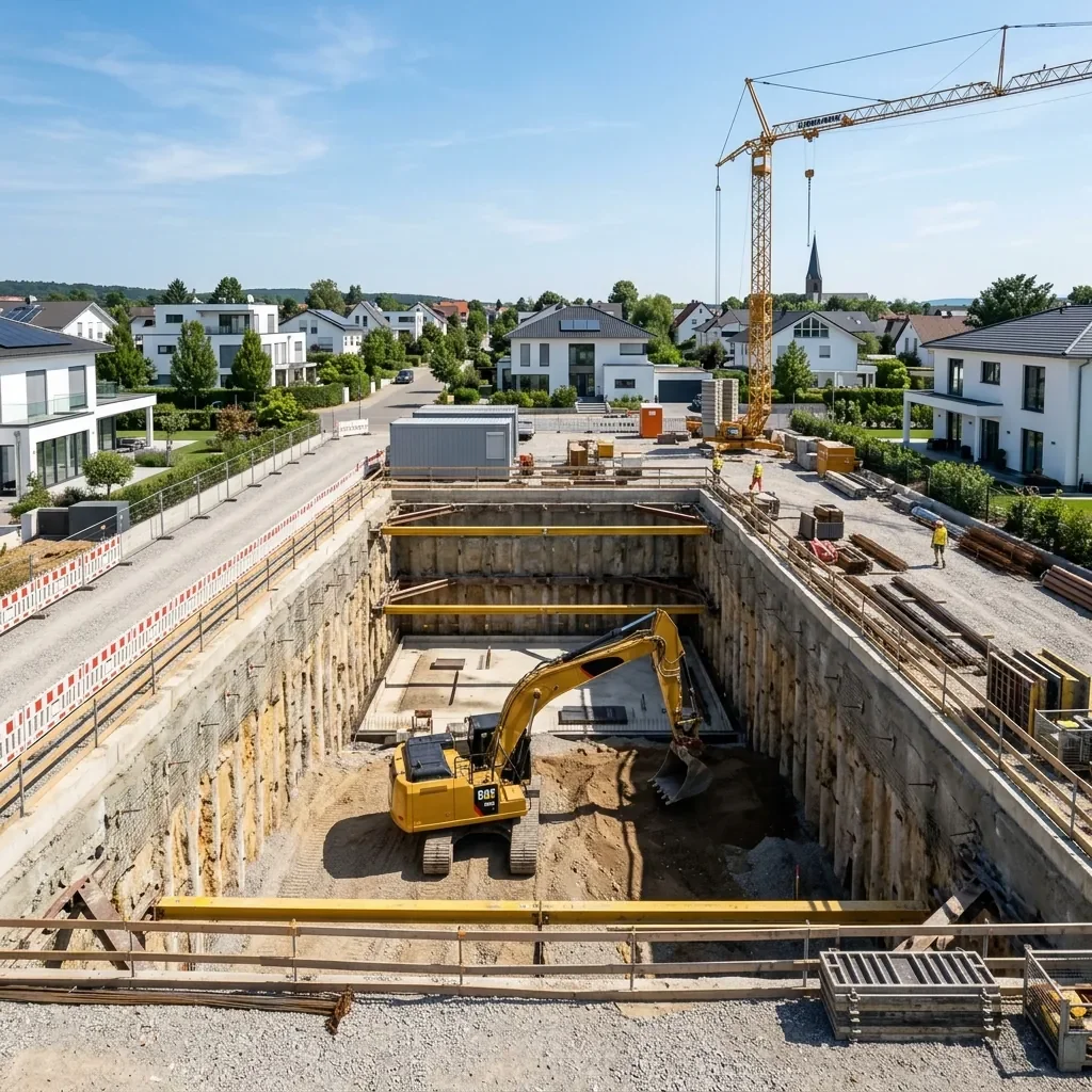 Vorbereitung & Aushub